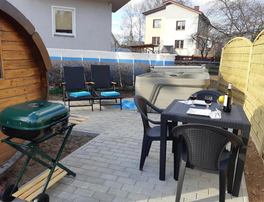 Apartments with spa Jacuzzi and sauna room 3